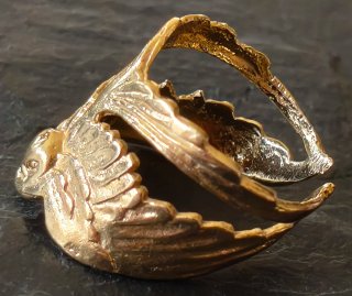Anillo Lotta Djossou Paris Golondrina Ajustable
