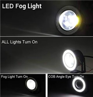 Bombillas LED Ojo de Ángel para Coche