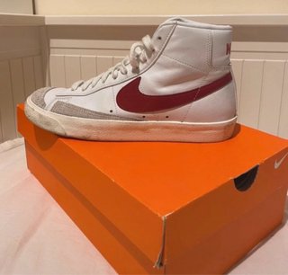 Zapatillas Nike Blazer Botín Rojo/Blanco