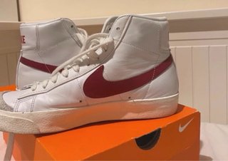 Zapatillas Nike Blazer Botín Rojo/Blanco
