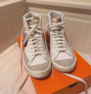 Zapatillas Nike Blazer Botín Rojo/Blanco