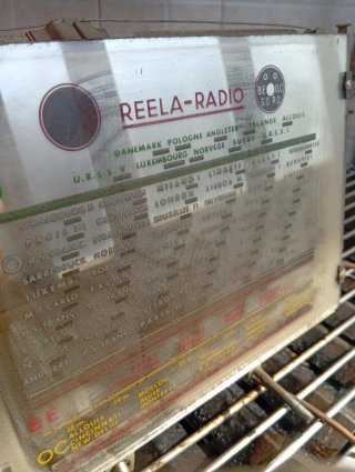 Radio d'epoca Reela-Radio a valvole