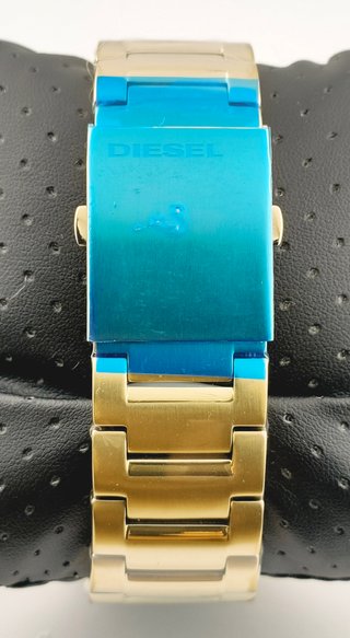 Reloj Diesel Mr Daddy 2.0, dorado y negro