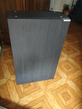 Mueble auxiliar madera y metal