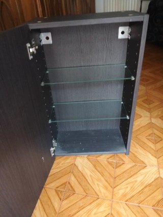 Mueble auxiliar madera y metal