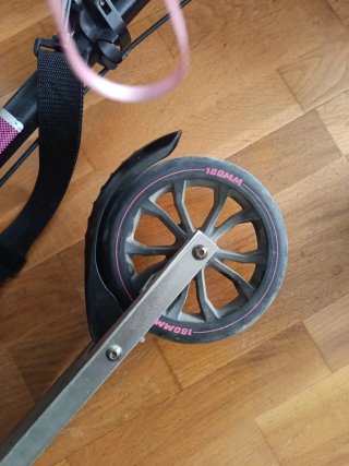 Patinete ocelo mid 9 plegable Decathlon rosa
