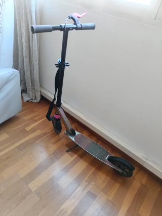 Patinete ocelo mid 9 plegable Decathlon rosa