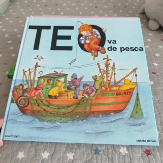 Teo va de pesca y más libros de la colección