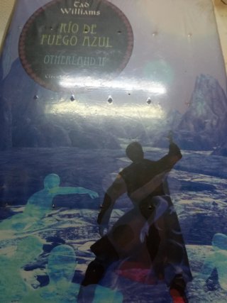 Río de fuego azul