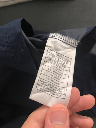 Cortavientos Nike Azul Marino Talla M