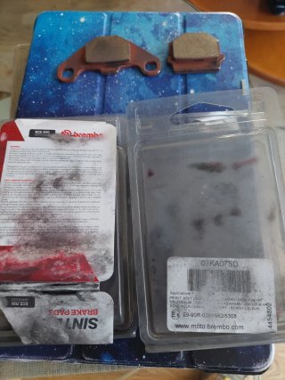 Pastillas Freno Brembo Quad Delanteras ECE R90
