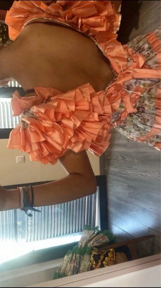 Traje de flamenca mujer talla única