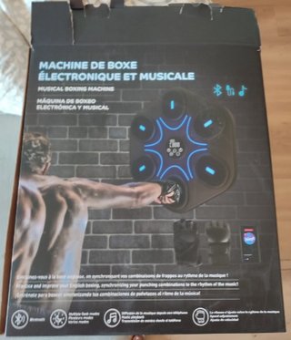Máquina Boxeo Musical Inteligente + Guantes