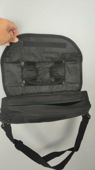 Bolso manillar Wunderlich negro