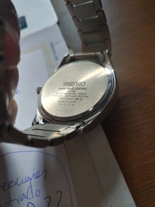 Reloj Seiko Solar radiocontrolado