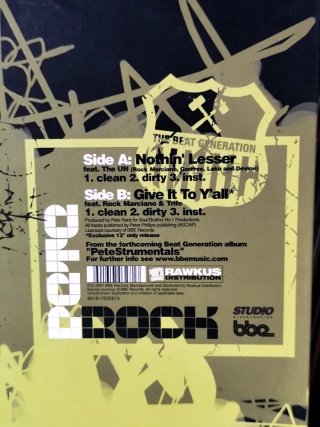 Vinilo Rap Pete Rock - Nothin' Lesser