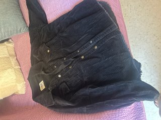 Cazadora pana Zara negra