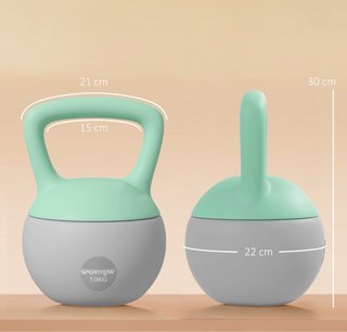 Pesa rusa 10 kg verde