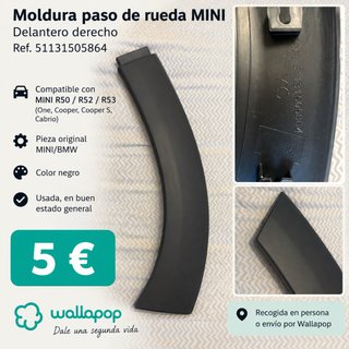 Moldura paso rueda mini