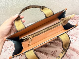 Bolso Fendi Roma Marrón y Dorado