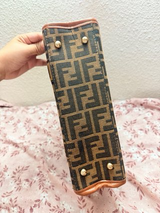 Bolso Fendi Roma Marrón y Dorado
