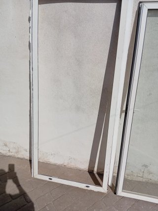 Puerta de cristal para terraza
