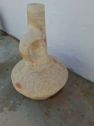 Botijo/Cántaro de barro antiguo