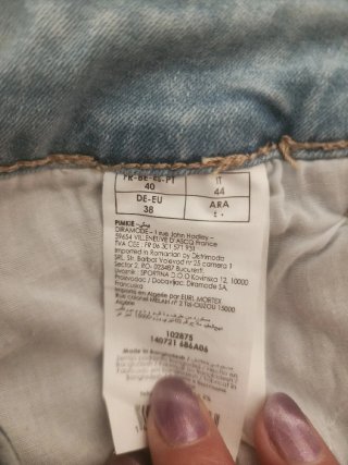 Pantalones vaqueros azules