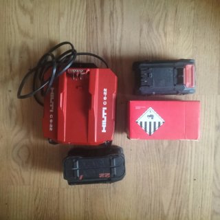 Hilti Martillo percutorTE 6-22 +amoladoraAG 4S-22
