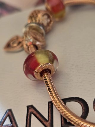 Pulsera Pandora 20cm Oro Rosa