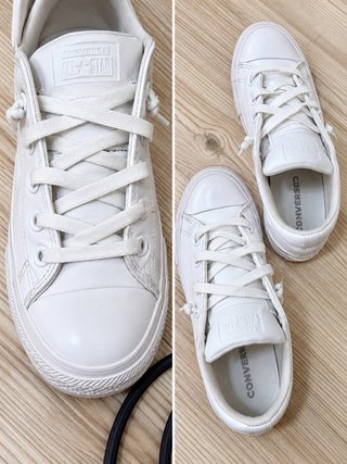 Zapatillas Converse Piel Blanca Talla 36