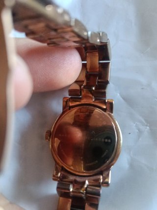 Orologio Marc Jacobs Dorato e Bianco
