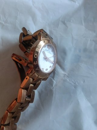 Orologio Marc Jacobs Dorato e Bianco