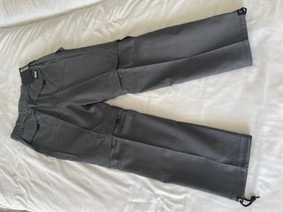 Pantalones de trabajo grises