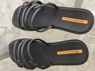 Sandalias Ipanema Negras Talla 41 Mujer