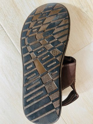 Sandalias de piel Walkers Talla 43 Marrón