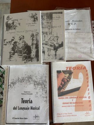 Libros de música conservatorio