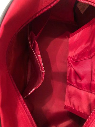 Bolsa de viaje para bebé roja