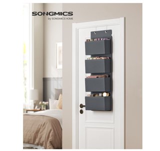 Estantería de tela SONGMICS gris