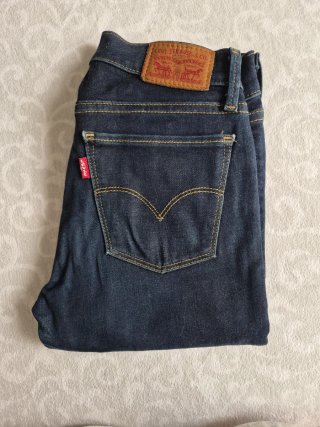 Pantalón Levi's 710 Mujer Azul