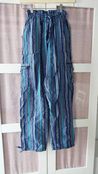 Pantalón bohemio rayas T M/L