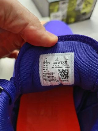 Zapatillas Jordan Hombre Azul/Naranja