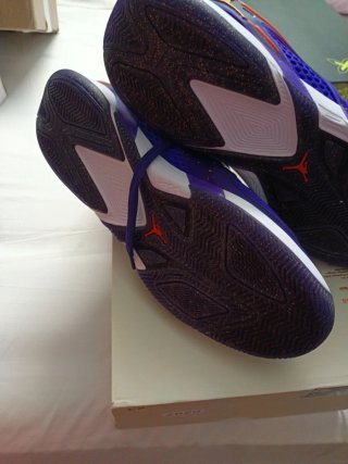 Zapatillas Jordan Hombre Azul/Naranja