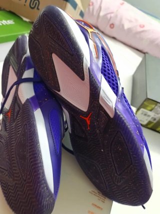Zapatillas Jordan Hombre Azul/Naranja