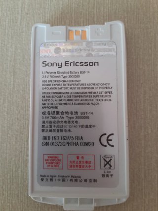 Batteria Sony Ericsson BST-14 700mAh