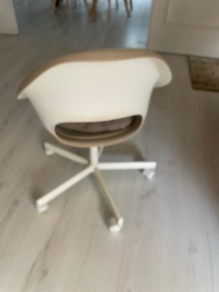 Silla de oficina Ikea beige