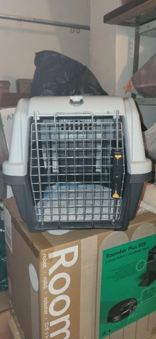 Transportín nuevo perro mediano