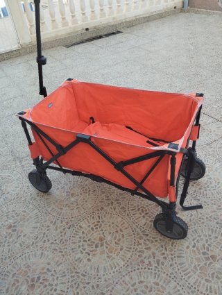 Carro Plegable Naranja