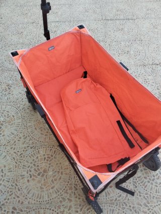 Carro Plegable Naranja