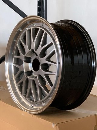 4 LLANTAS GODO LM 7.5x17 5x120 ET35 stilo BBS